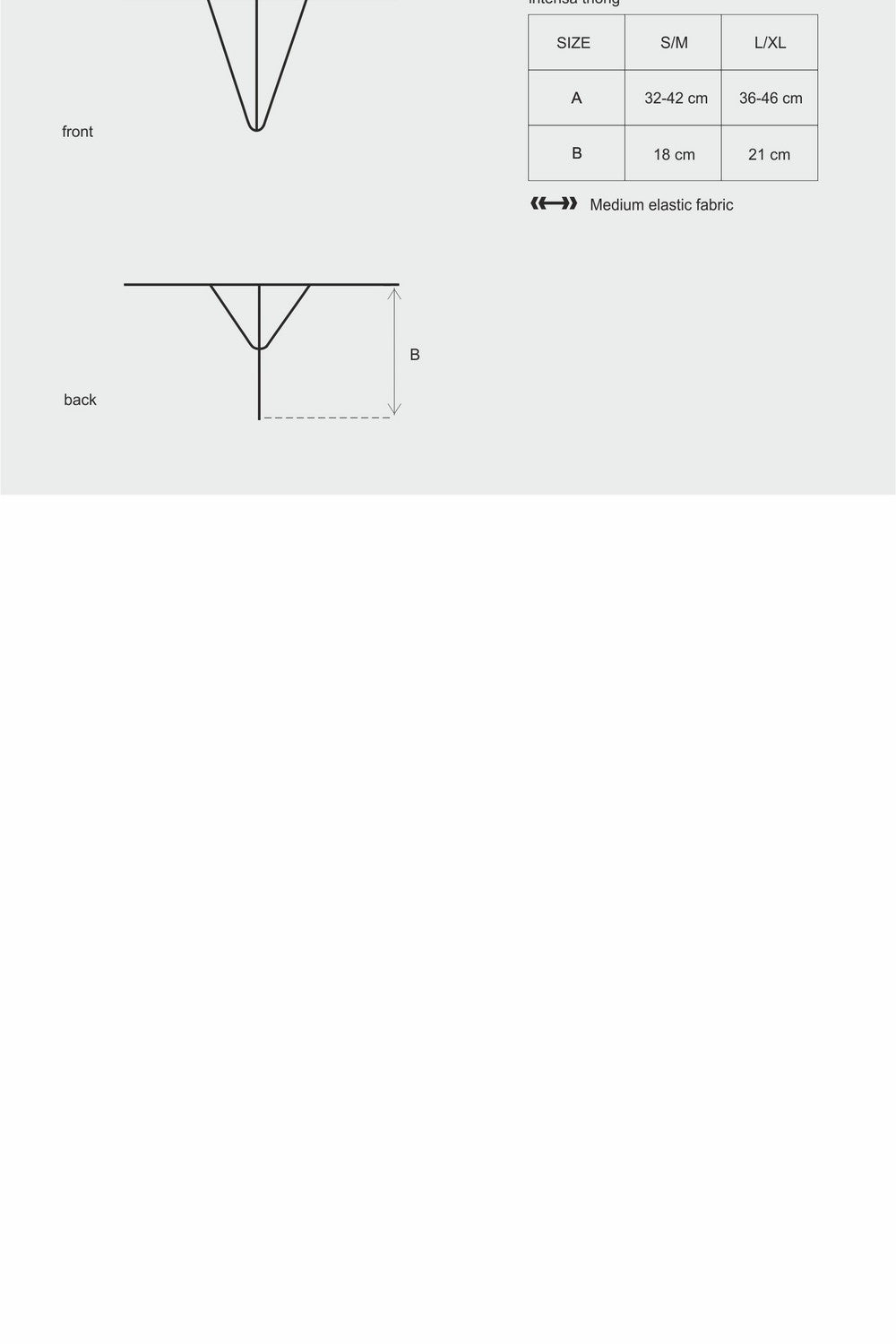 Эротические стринги кружевные Intensa
