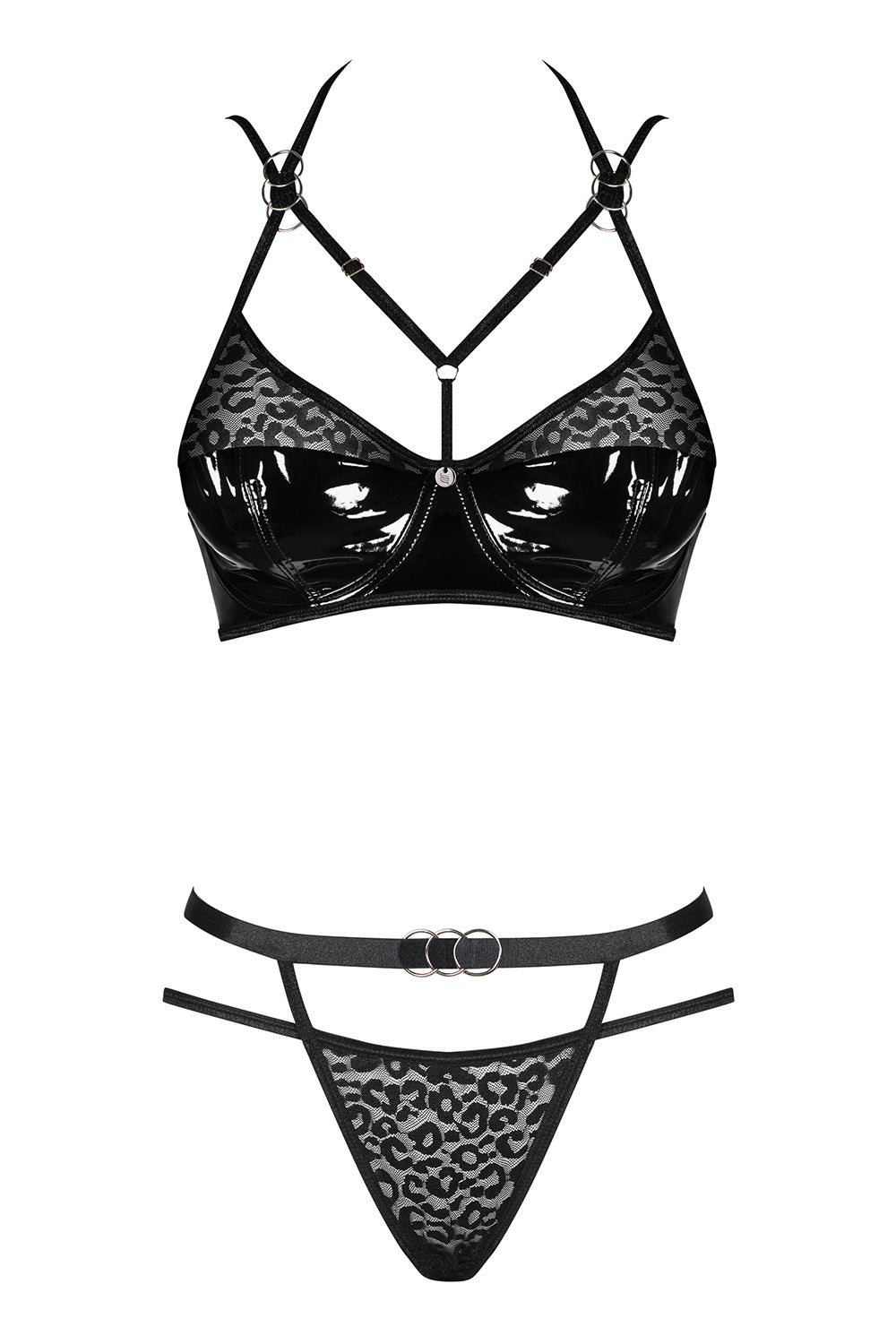 Комплект белья в анималистический принт Bagirela