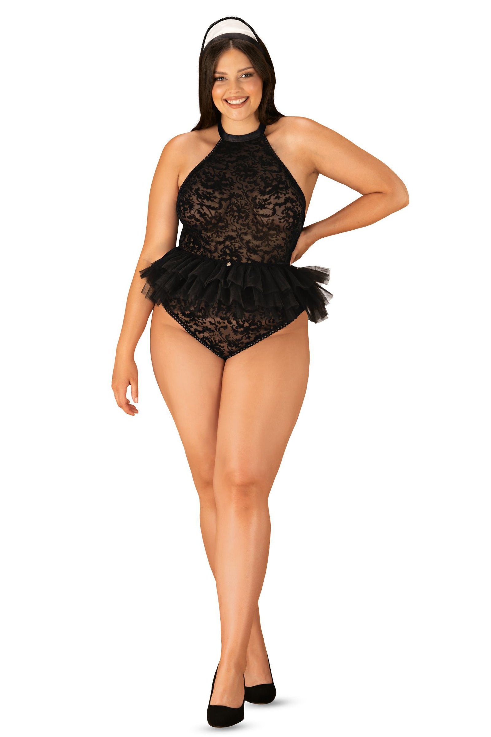 Эротический костюм горничной Frilles