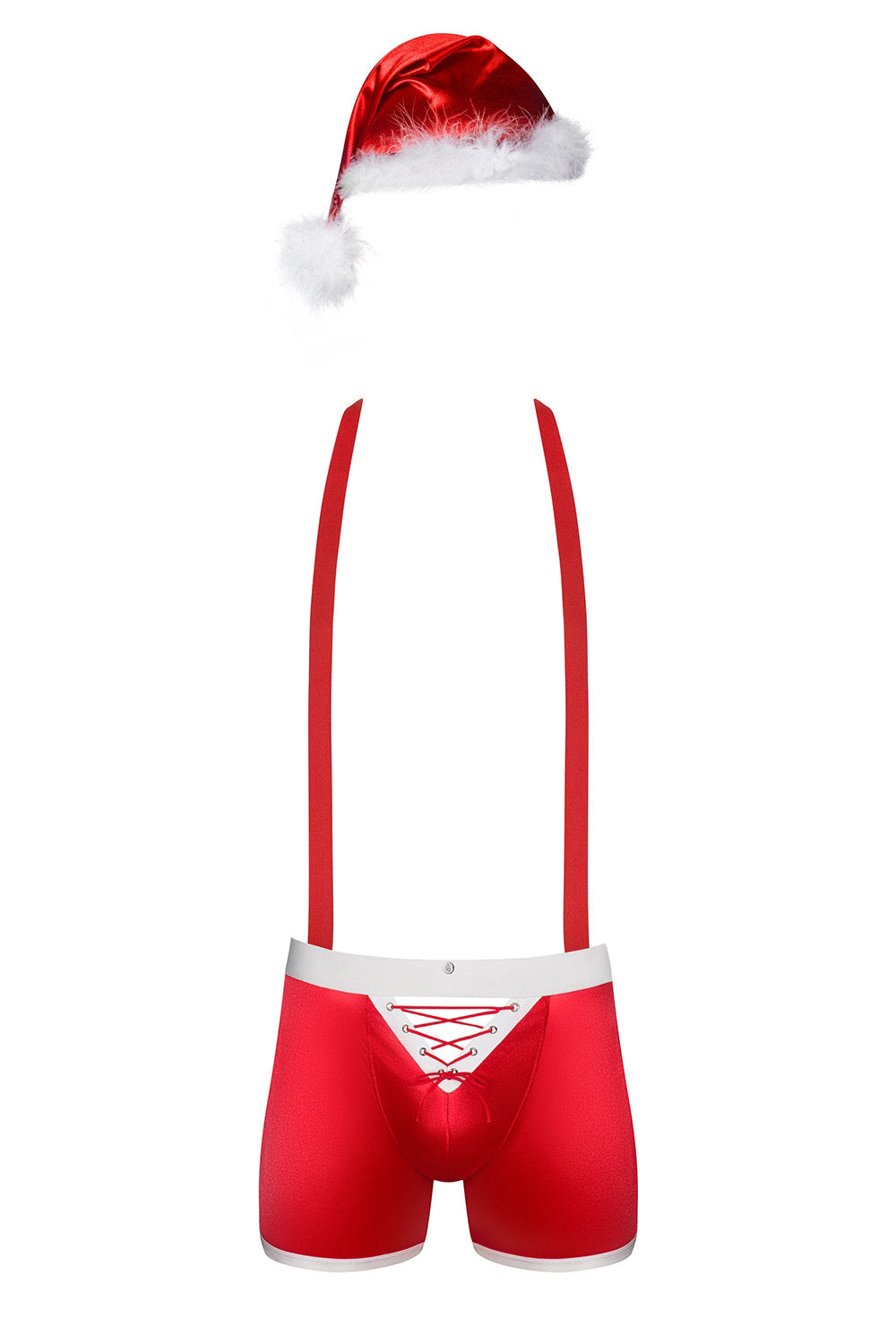 Новогодний эротический комплект для мужчин Mr Claus