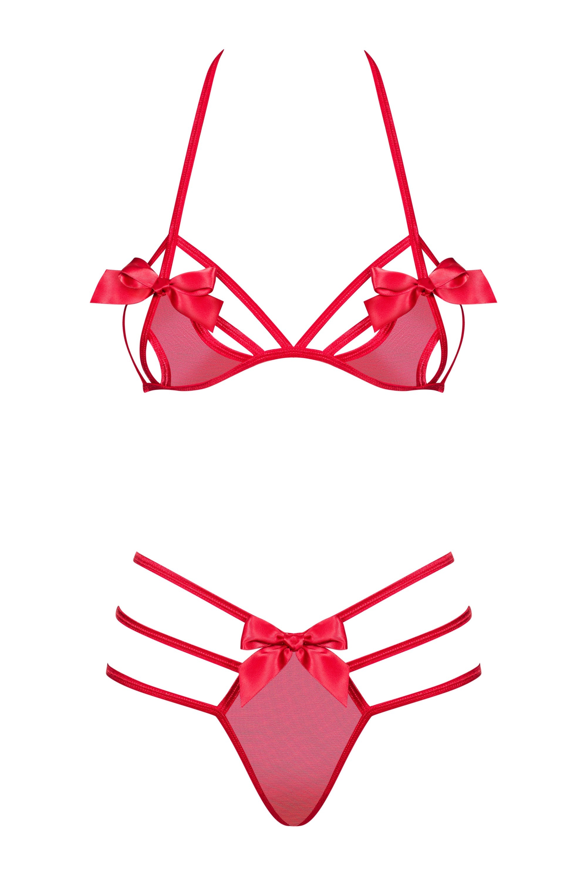 Эротический комплект с бантами Giftella