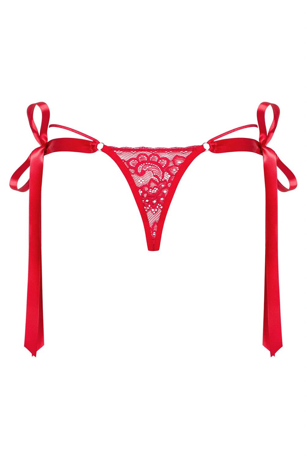 Кружевные трусики с бантами Lovlea
