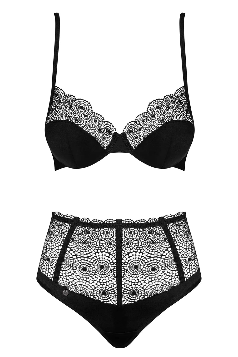 Комплект белья с кружевом Sharlotte