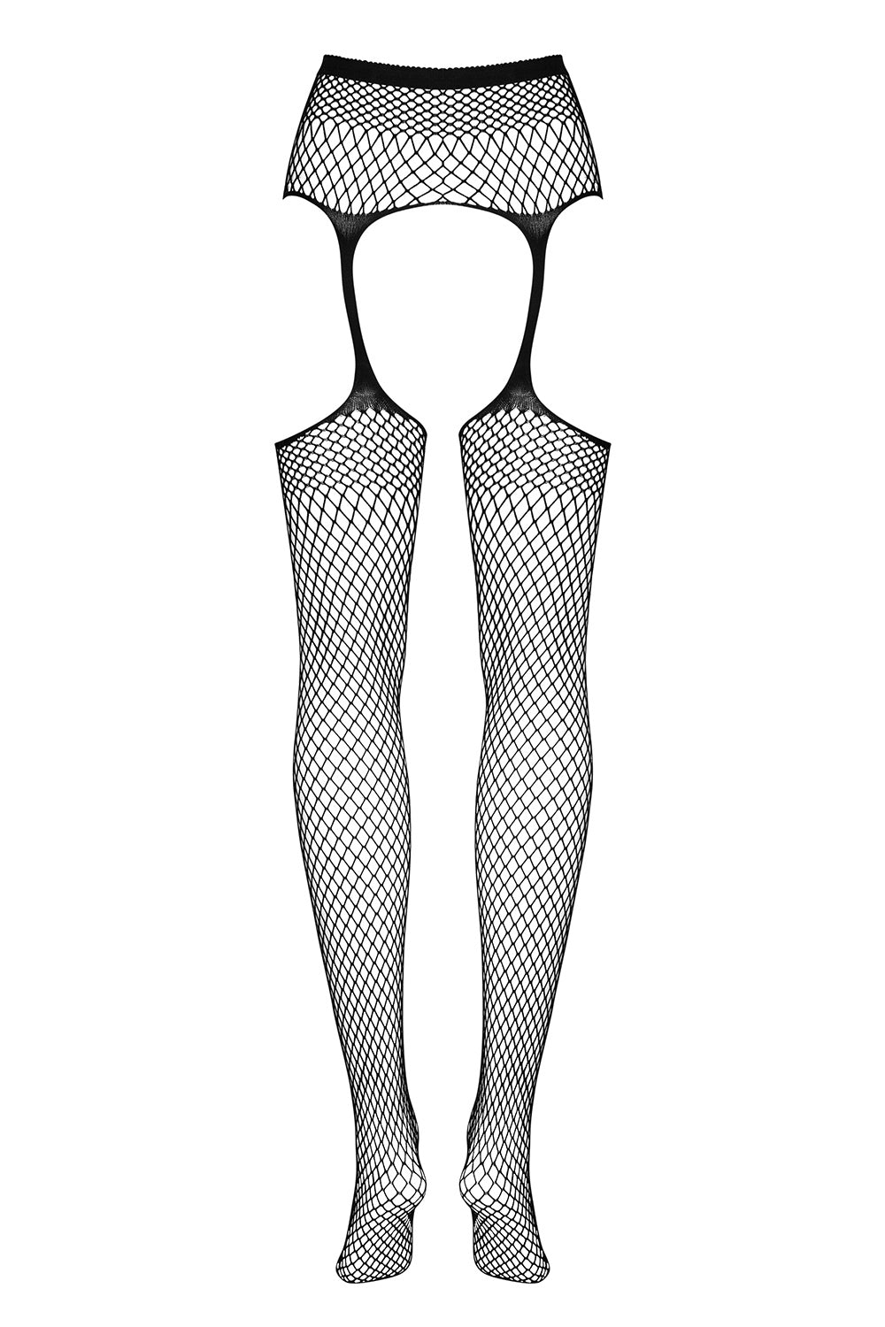 Пояс-чулки из сетки S815