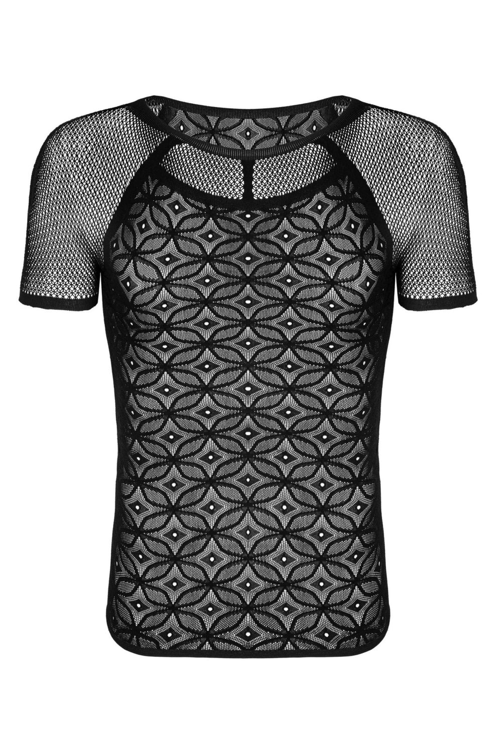 Мужская эротическая футболка T102 black