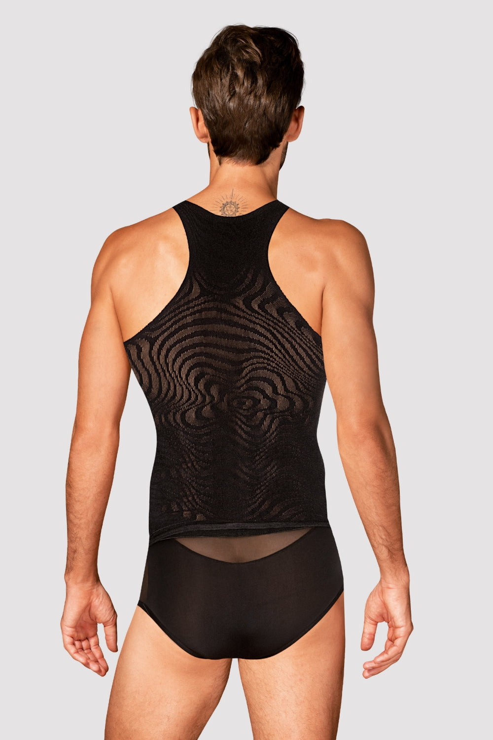 Мужская эротическая майка T103 black