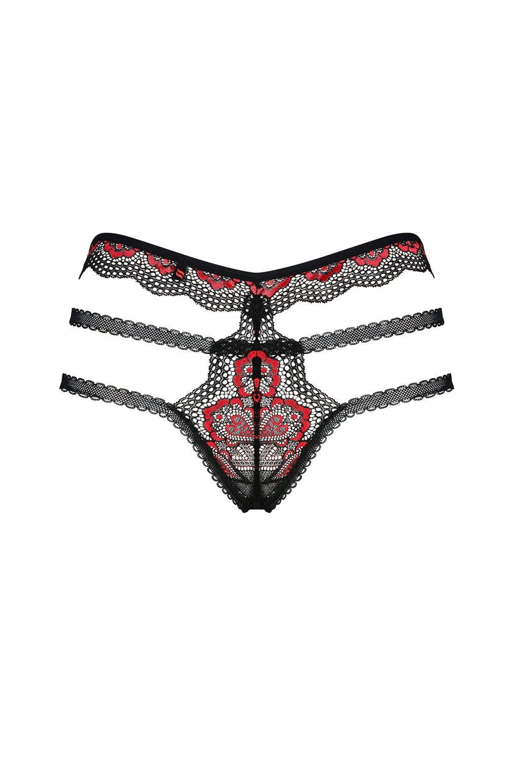 Трусики слип с разрезами Megies