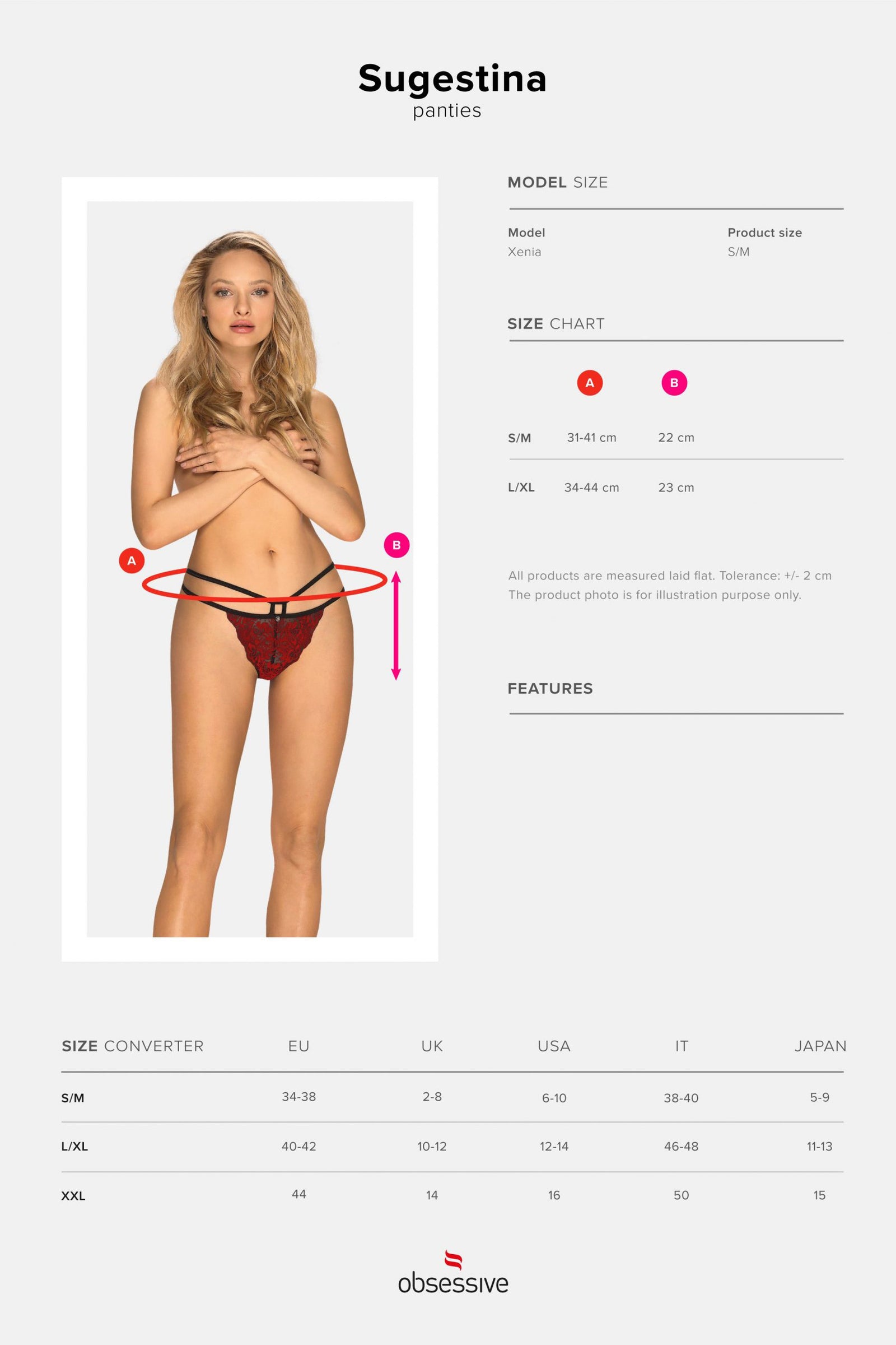 Кружевные трусики бразилиана Sugestina