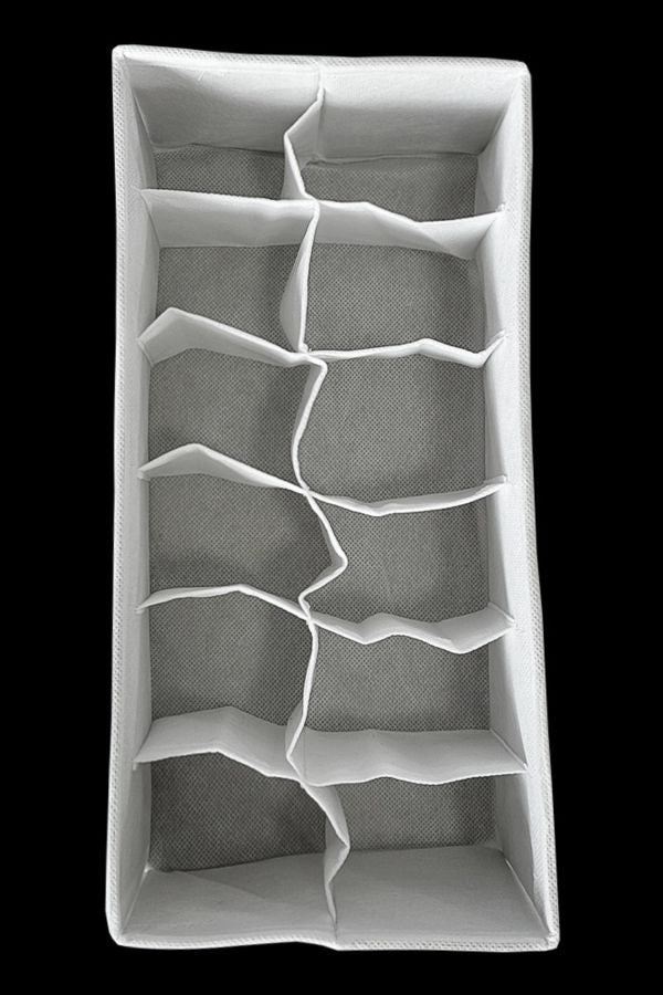 Органайзер с квадратными ячейками (12 яч.) white