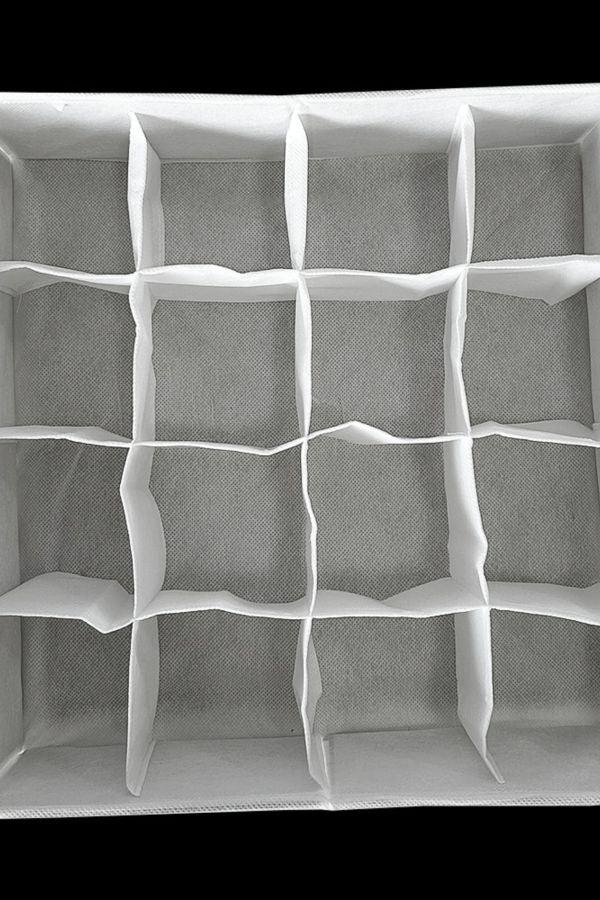 Органайзер для хранения белья (16 яч.) white