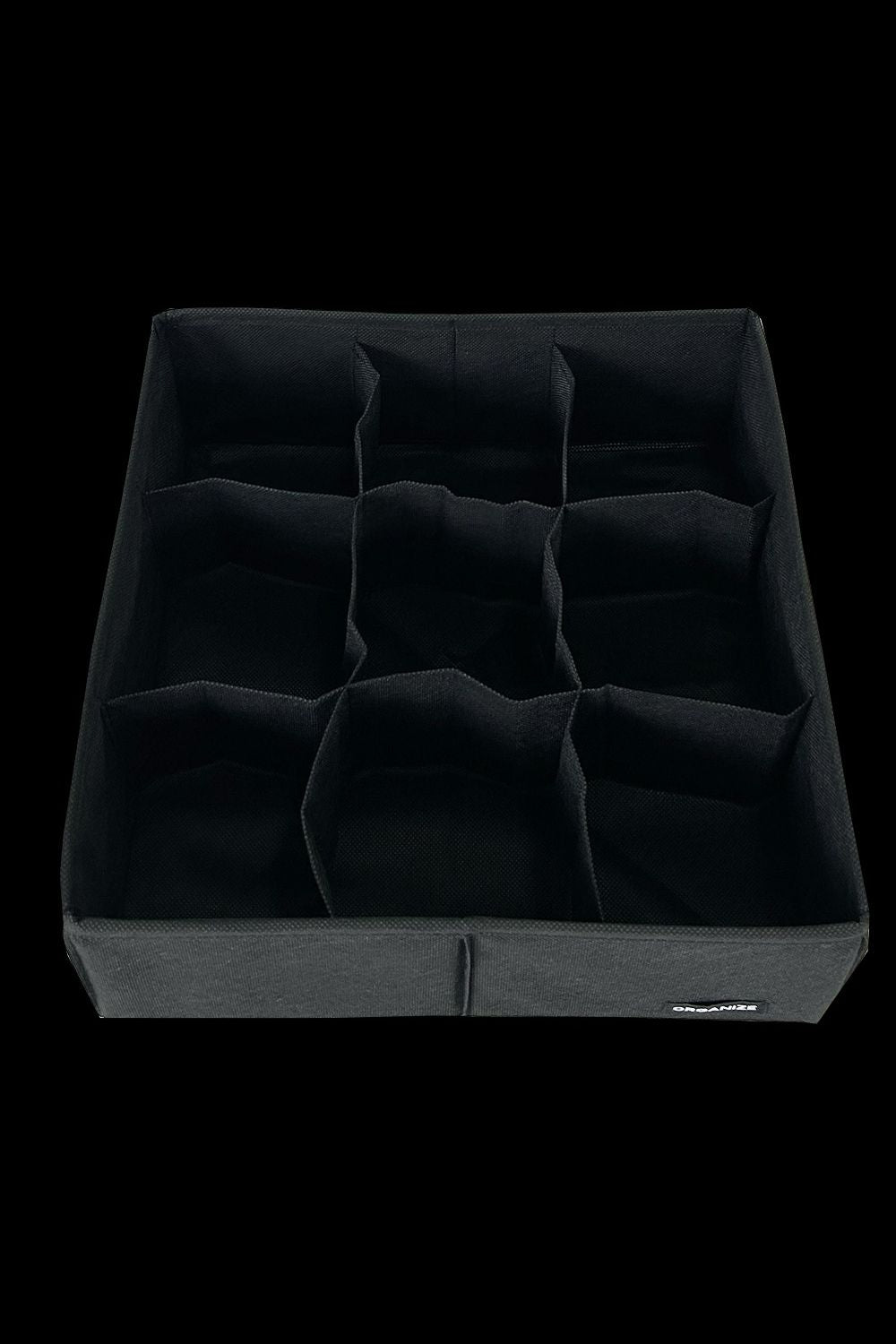 Органайзер для хранения вещей и аксессуаров (9 яч.) black