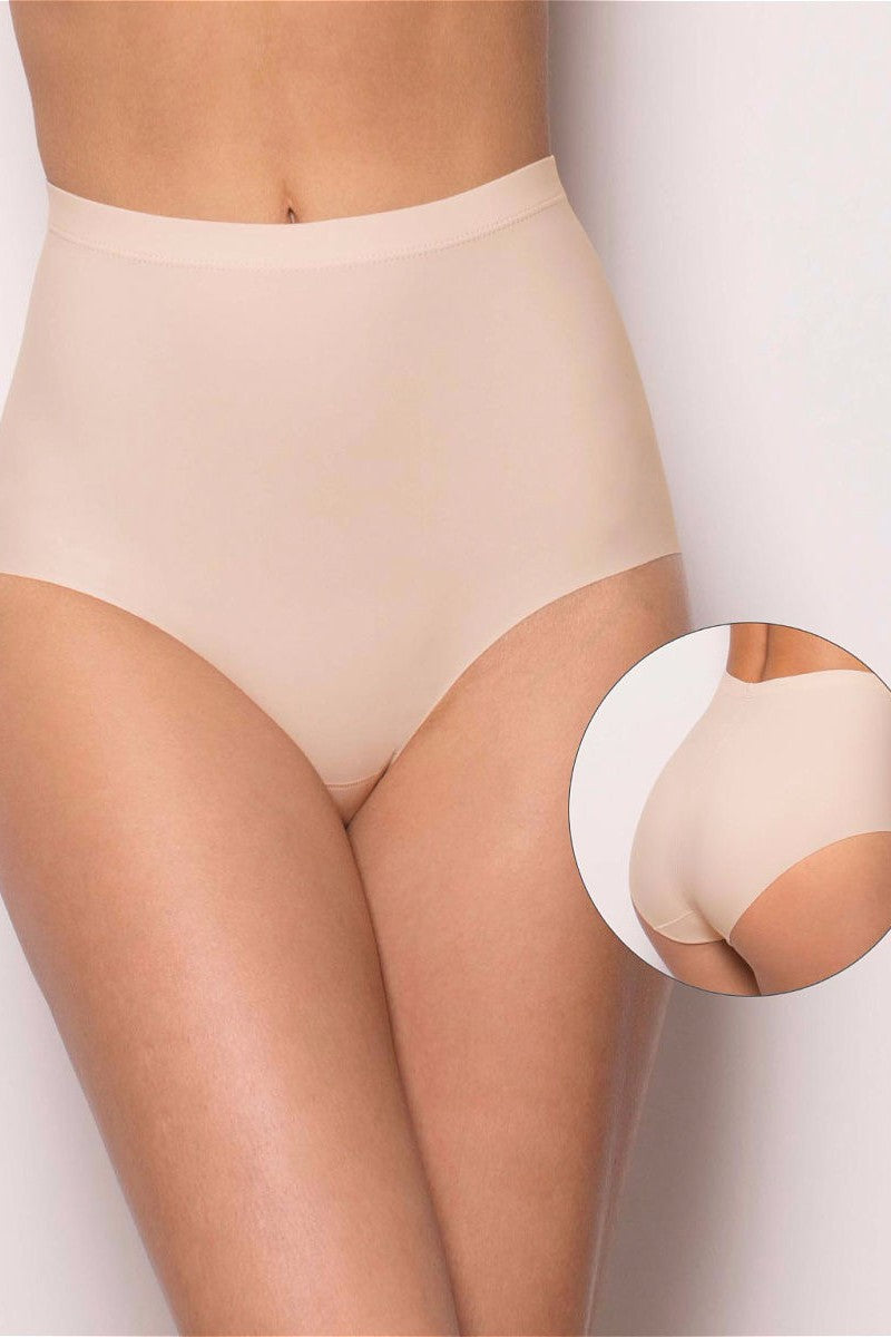 Безшовні трусики з високою талією 905-000