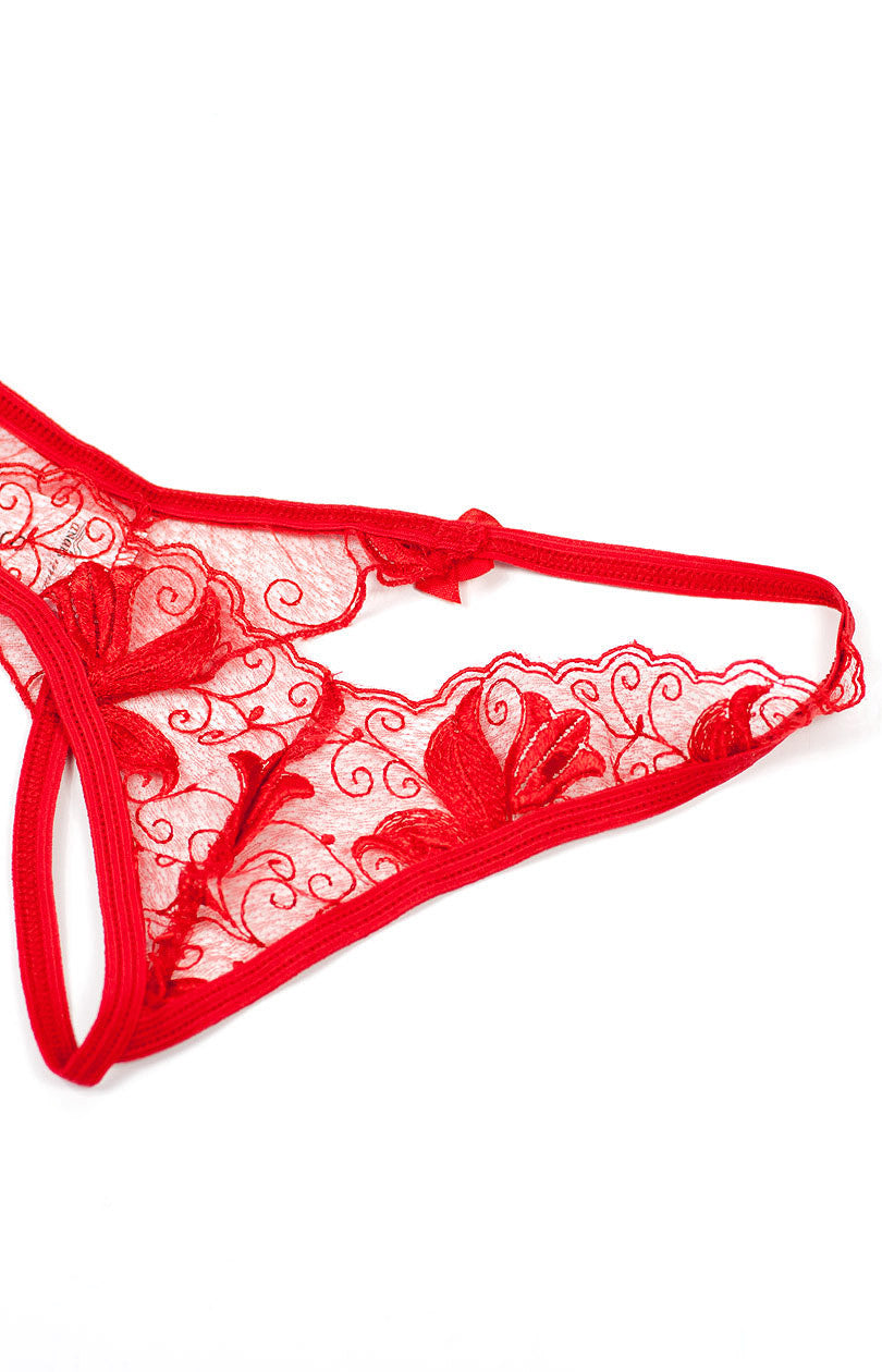 Ажурные трусики стринг Ossia