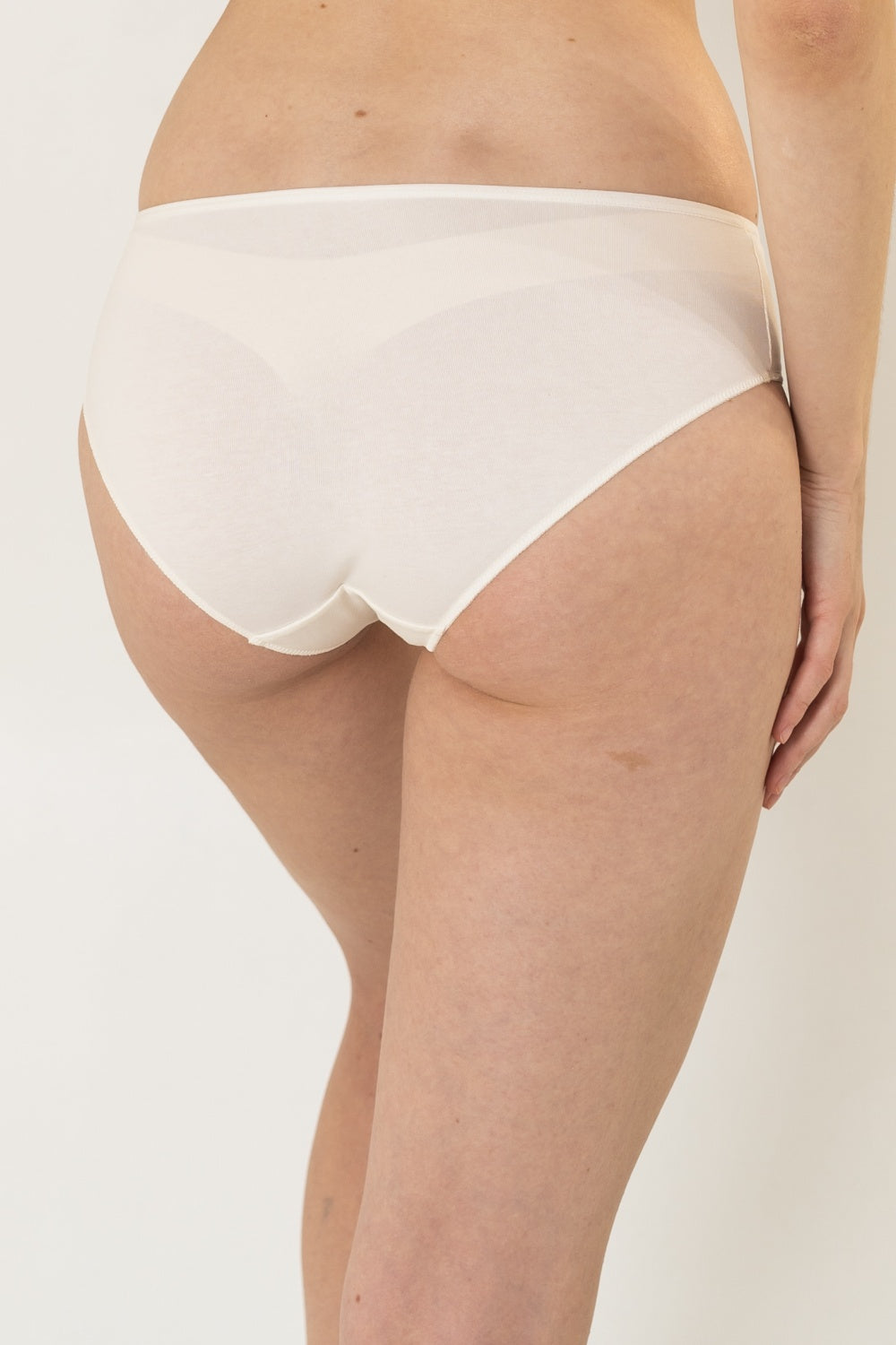 Хлопковые трусики слип 16 milk