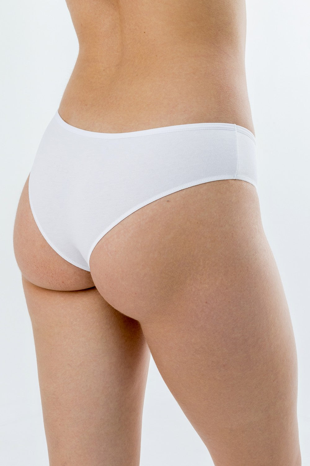 Хлопковые трусики слип 16 white