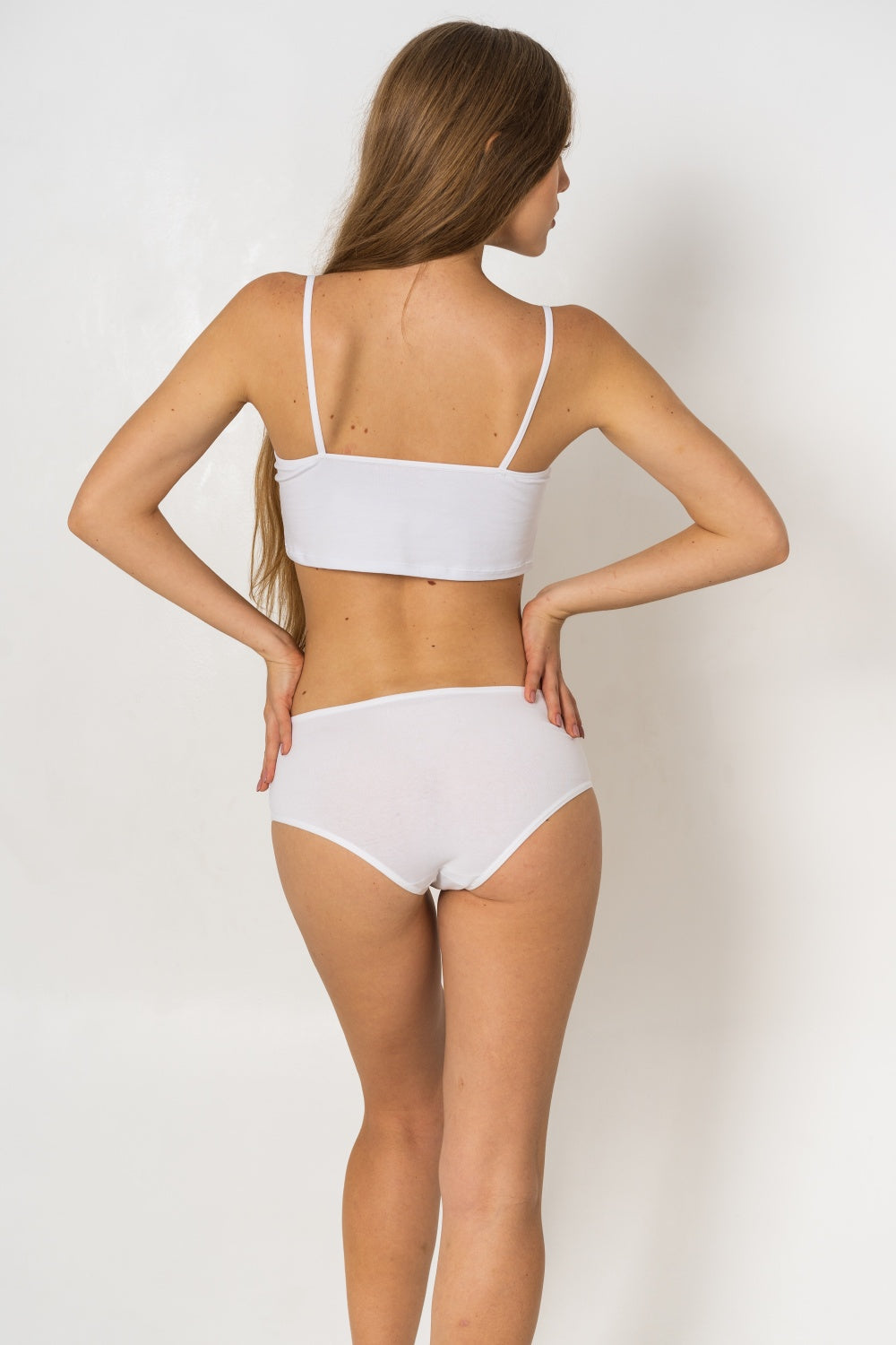 Хлопковые шортики 40200 white