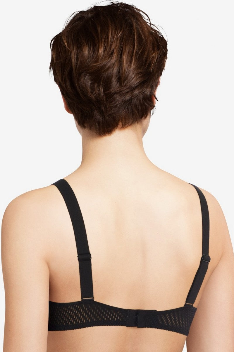 Бюстгальтер балконет из сетки 41H1 Teddie black