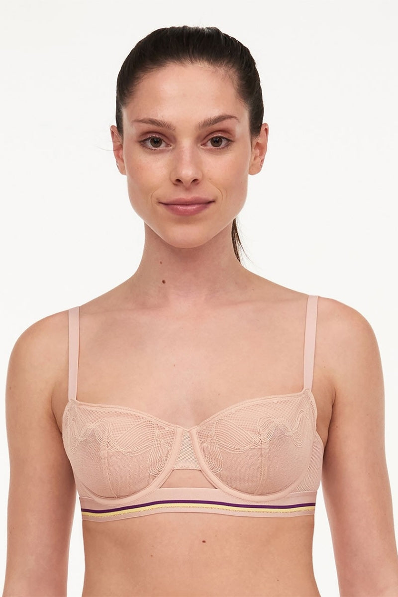 Мягкий бюстгальтер на косточках 41L1 Paola soft pink