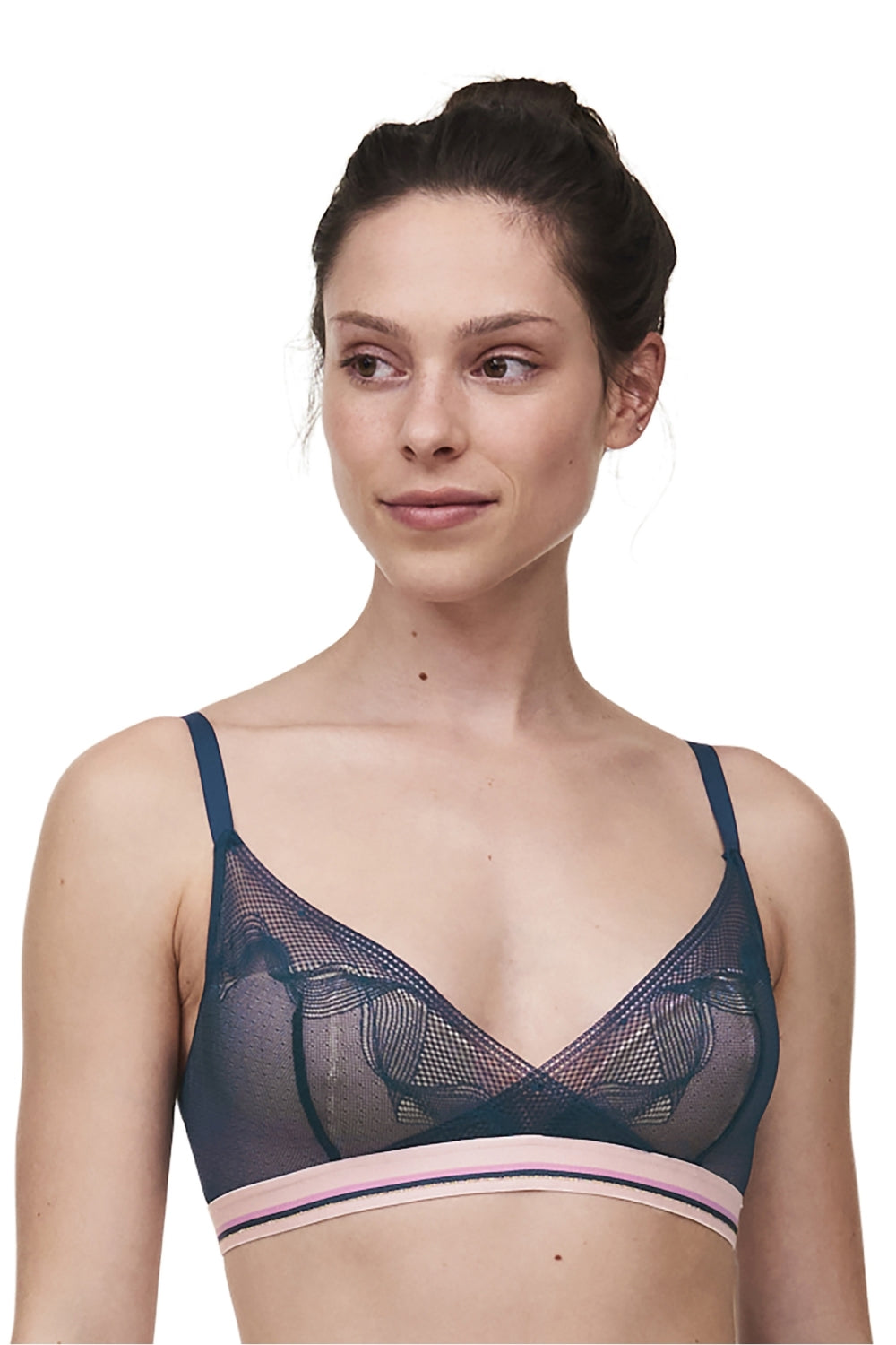 Бралет из микросетки 41L5 Paola intence blue