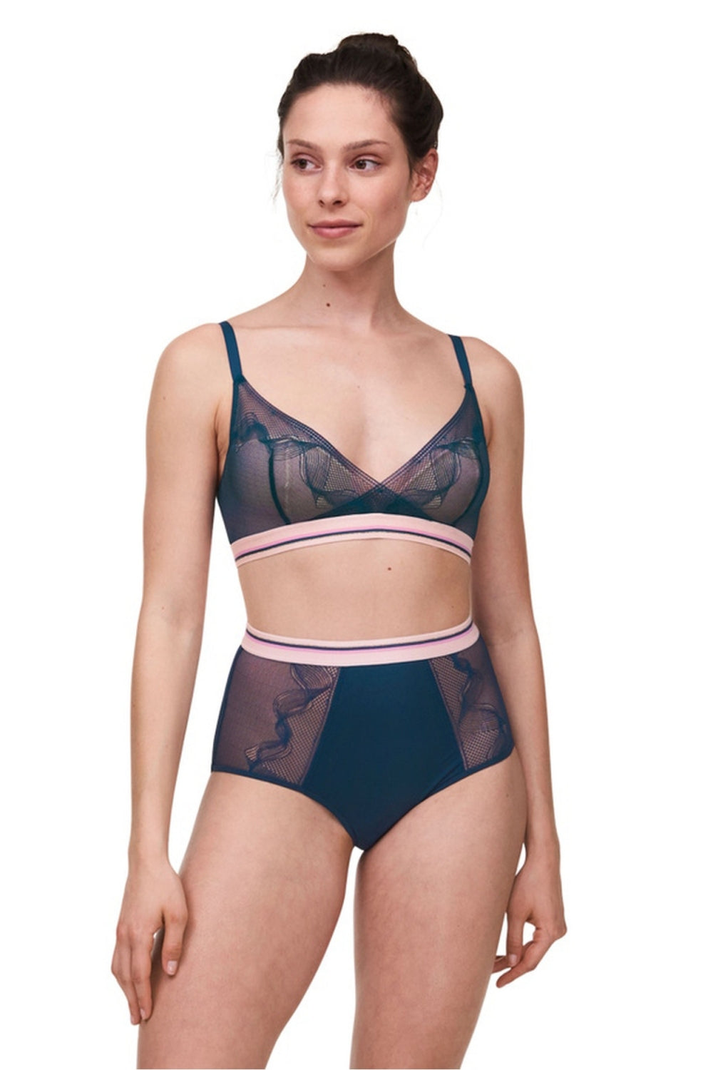 Бралет из микросетки 41L5 Paola intence blue