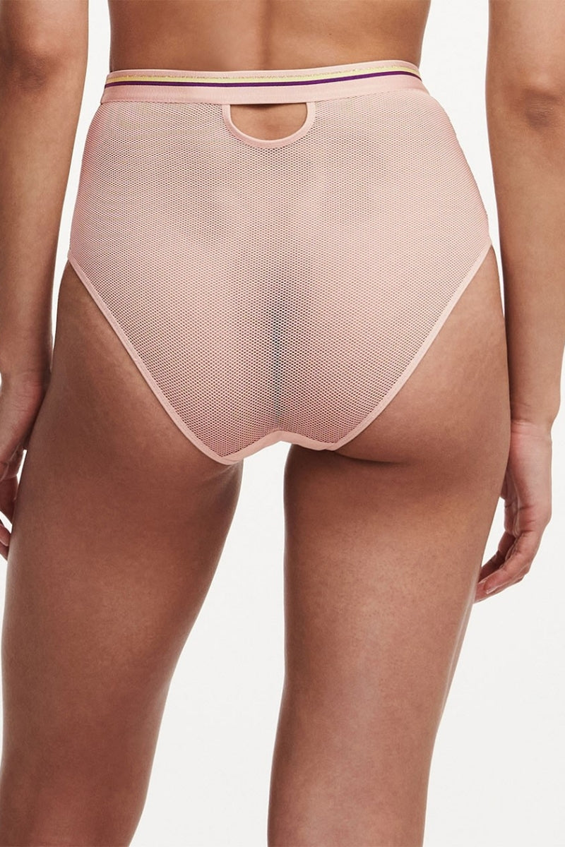 Высокие трусики слип 41L7 Paola soft pink