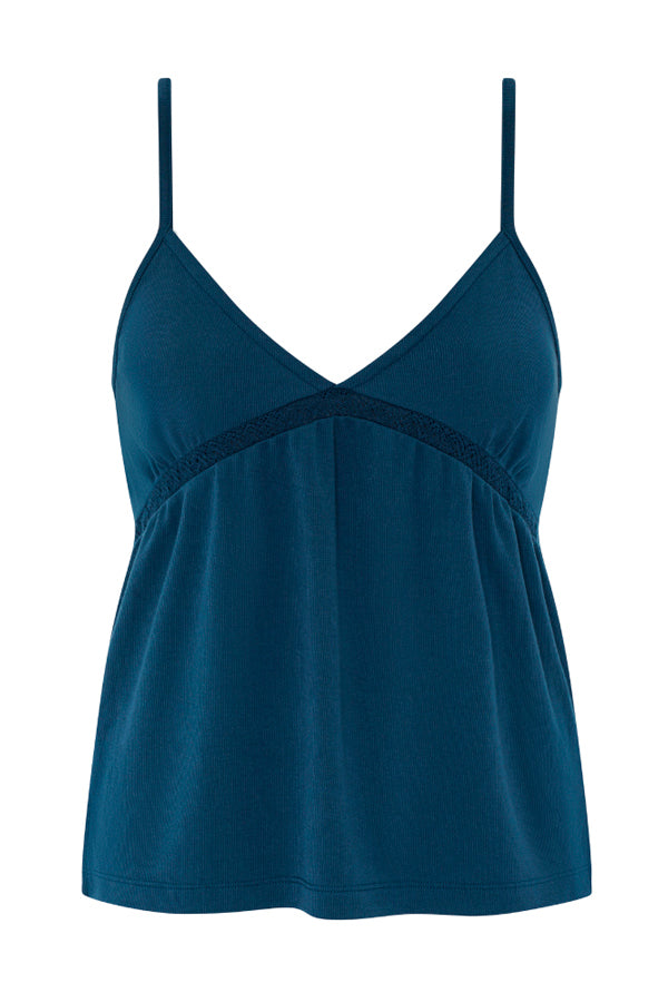 Майка на бретелях 41LA blue