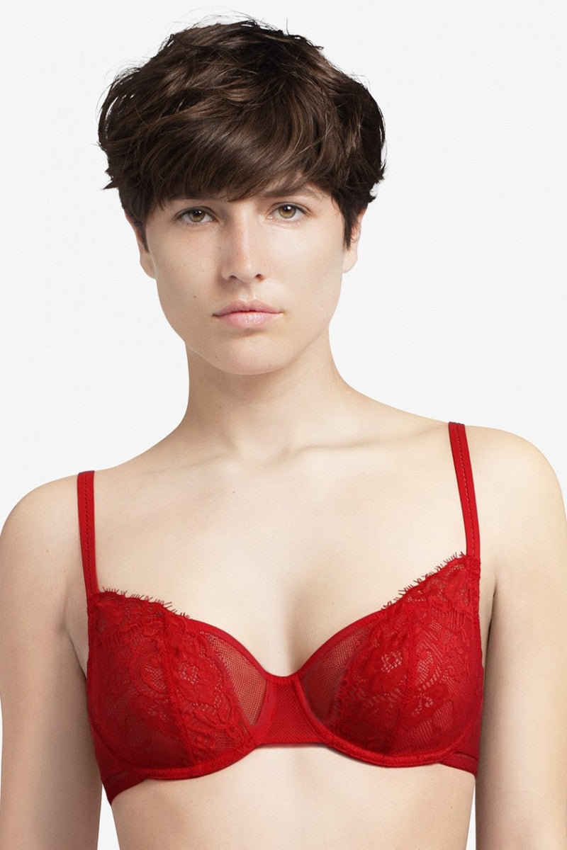 Мягкий бюстгальтер на косточках 42C1 Camden poppy red