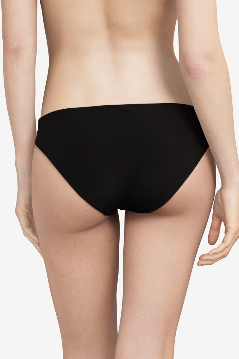 Трусики слип с кружевом 42C3 Camden black