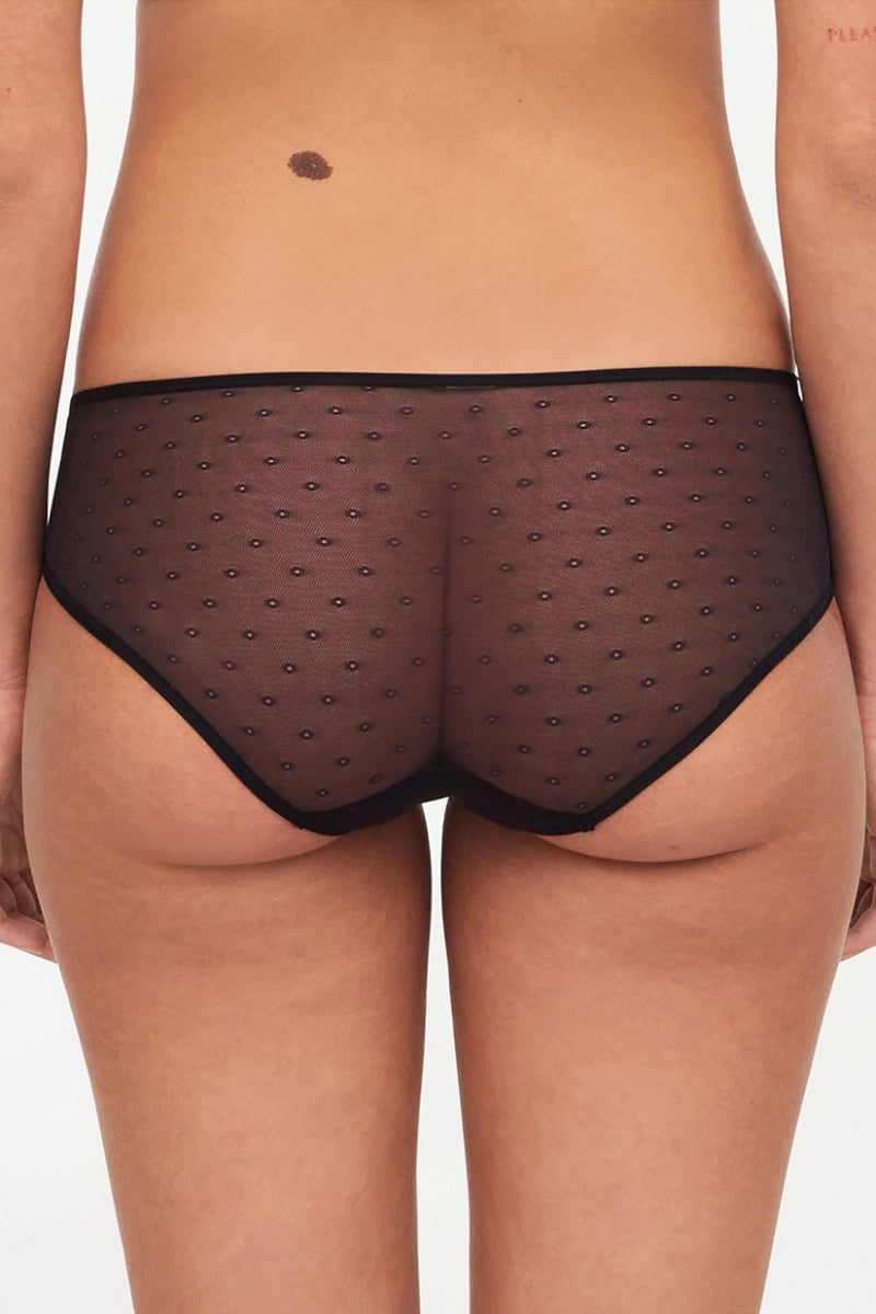 Шортики с вышивкой 42L4 Prisca black