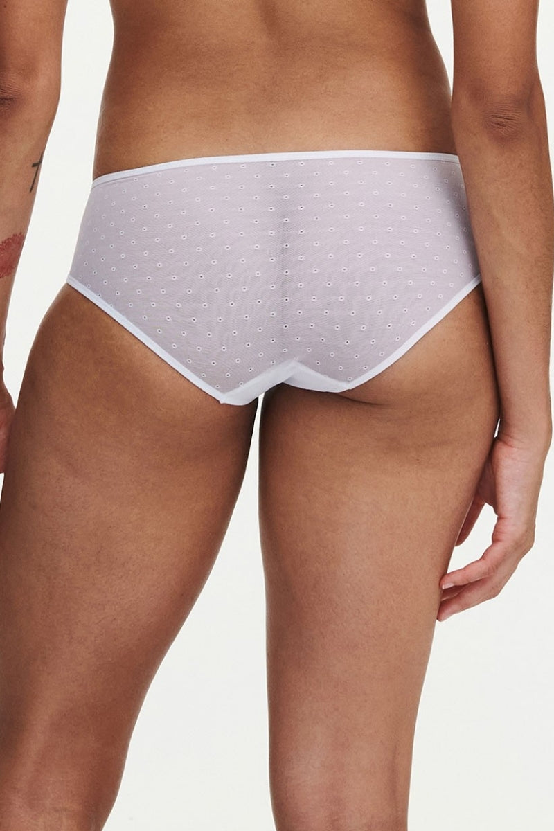 Шортики с вышивкой 42L4 Prisca white