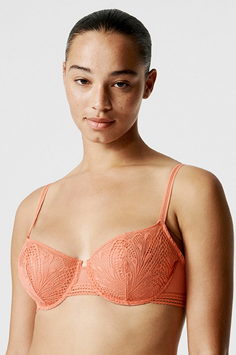 М'який бюстгальтер балконет 43H1 Thelma tangerine0