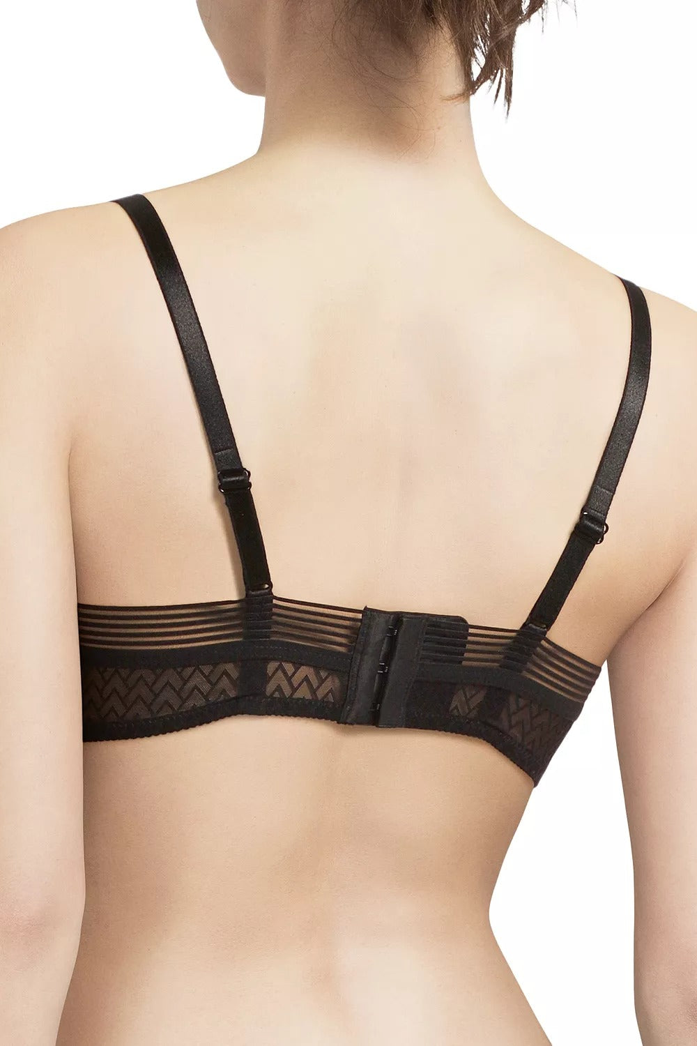 Мягкий бюстгальтер балконет 48D1 Manhattan black