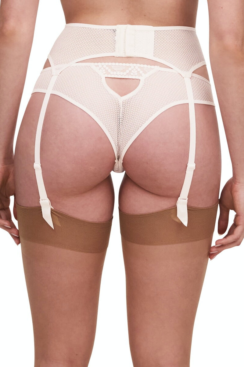 Пояс для чулок из микросетки 49J6 Olivia talk