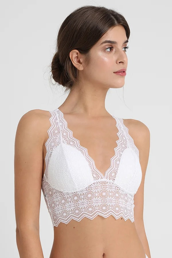 Бюстье с удлиненным станом 7695 Georgia white