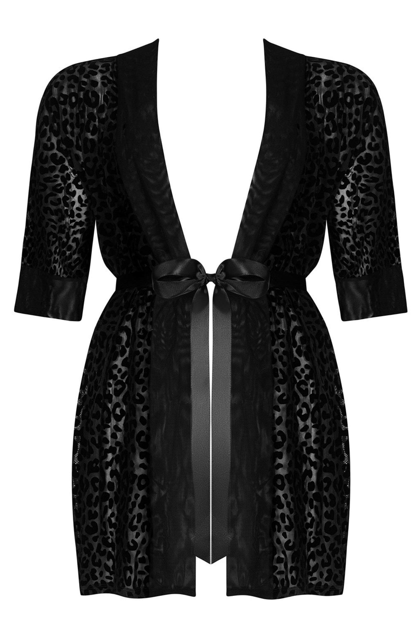 Пеньюар в леопардовый принт Jagueria
