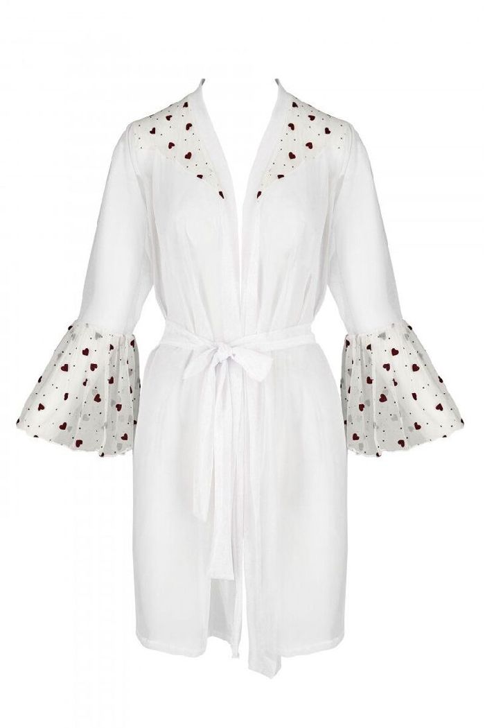 Пеньюар из микросетки Lovelia white