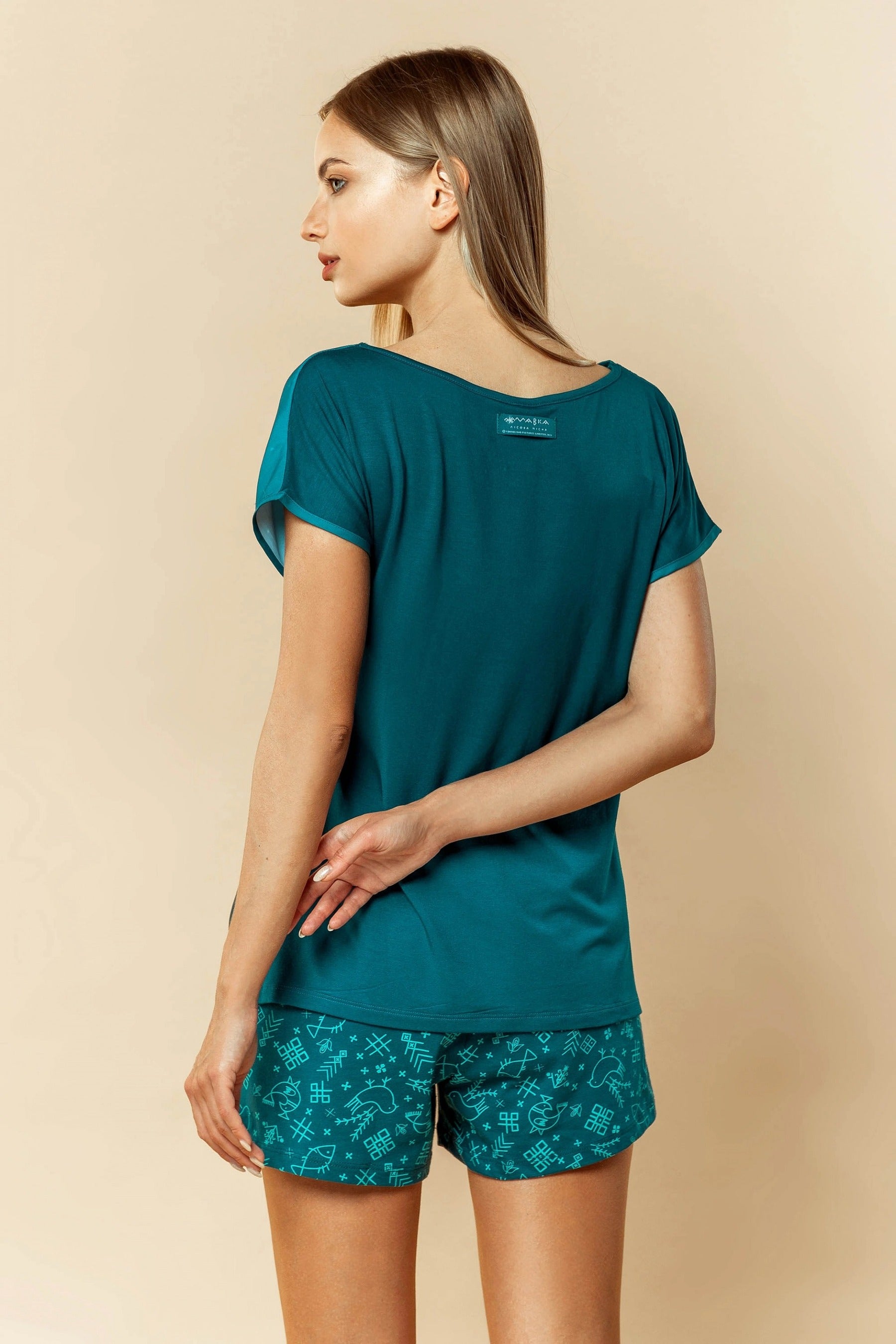 Хлопковая пижама 603-6215MV