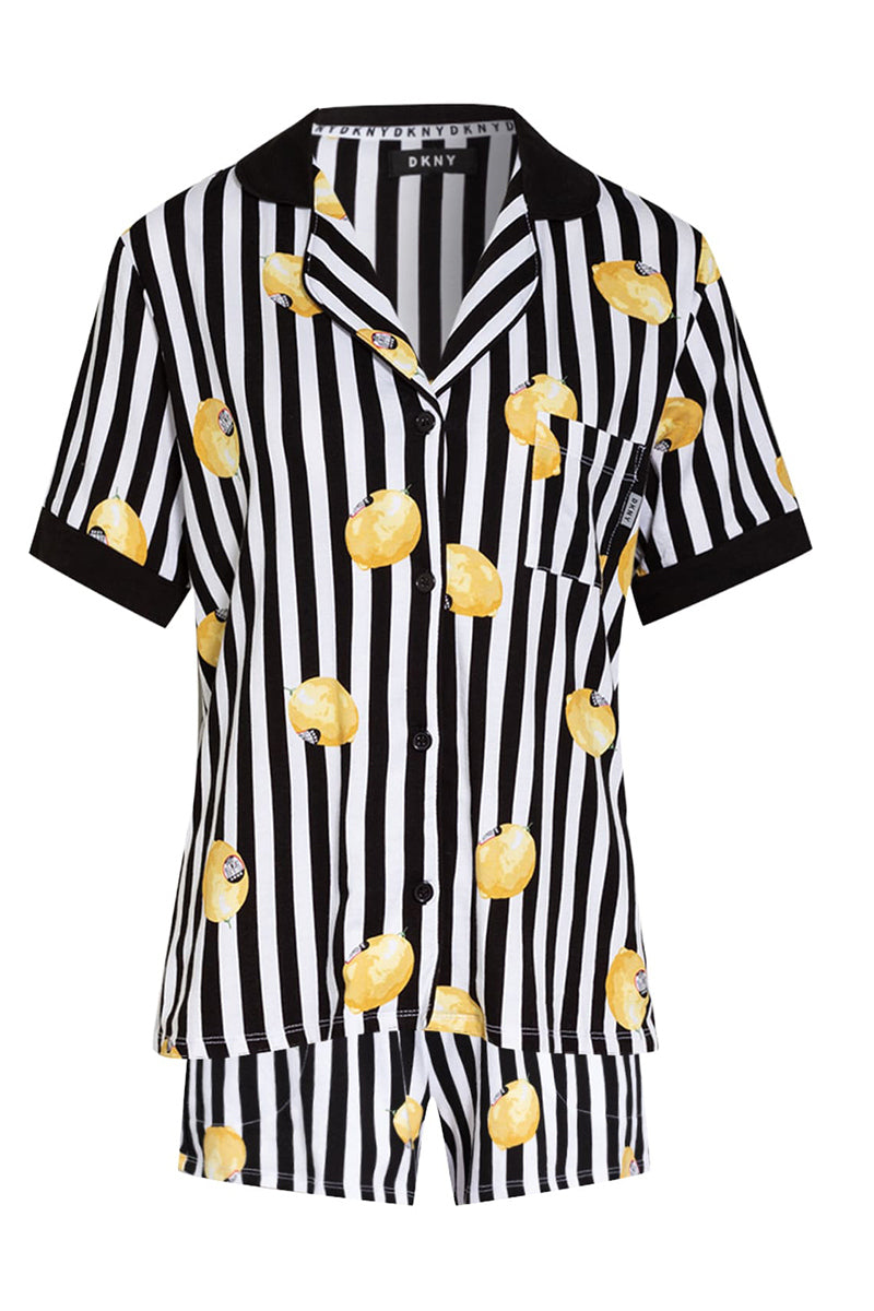 Трикотажная пижама YI2822473/55 Spring Edit black stripe