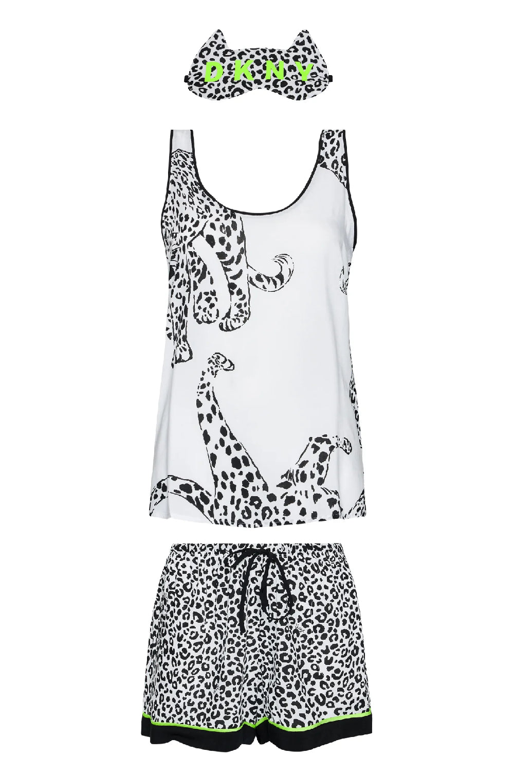 Пижама из вискозы + маска YI2822474/Wild side animal