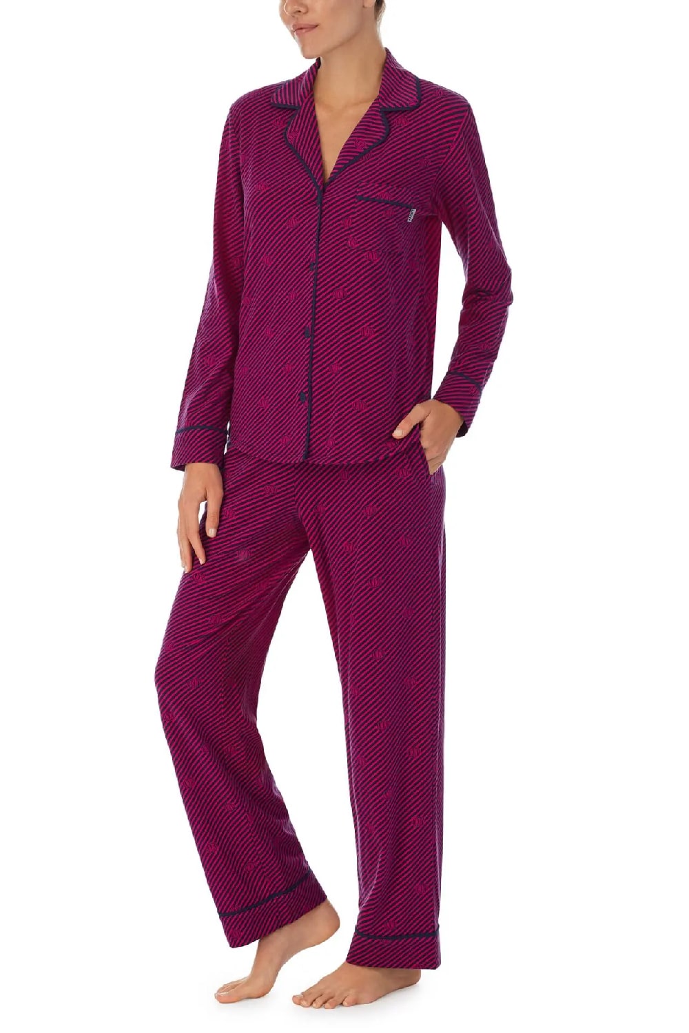 Хлопковая пижама YI2822590/653 fuchsia