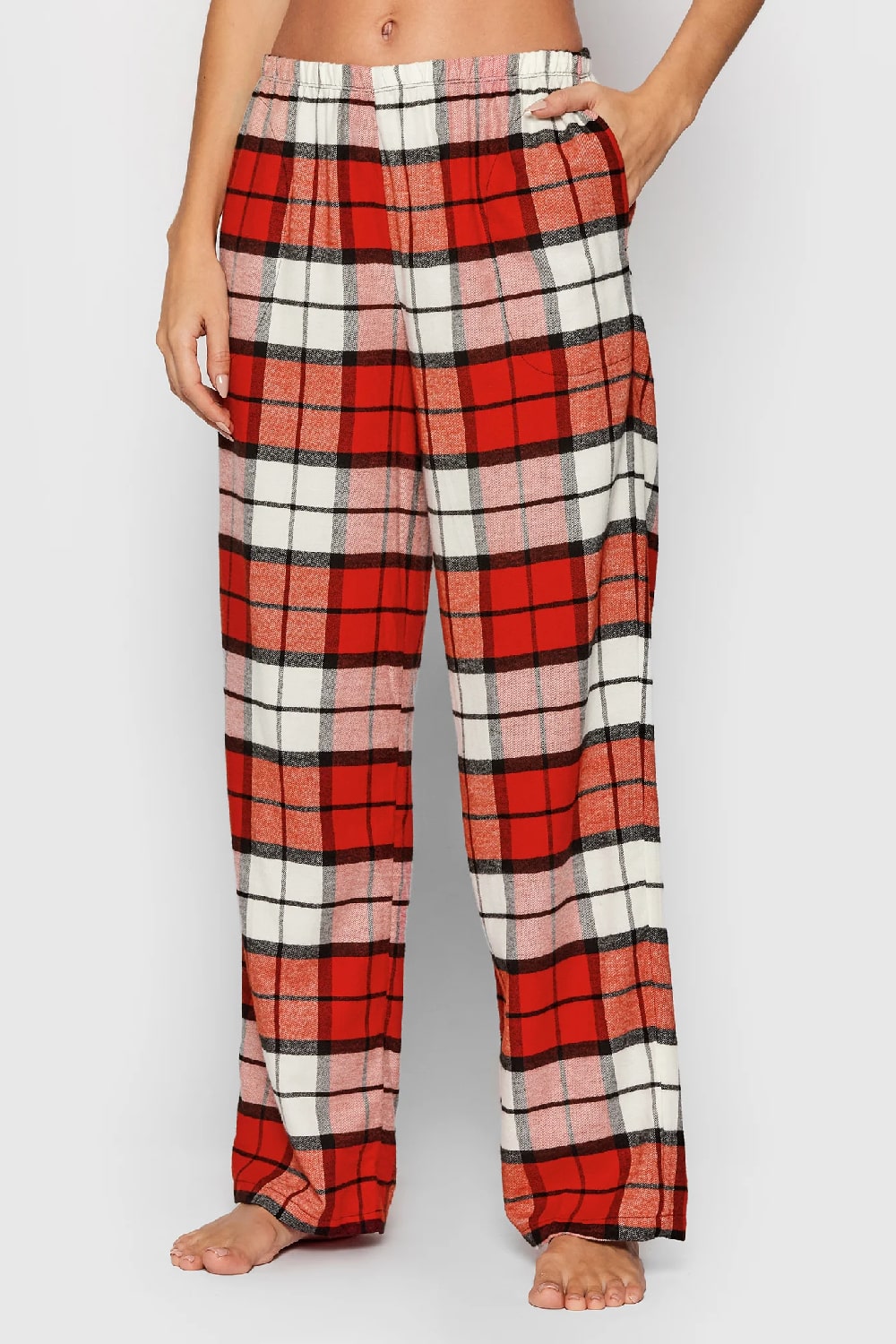 Пижама с брюками YI2922483/643 red plaid