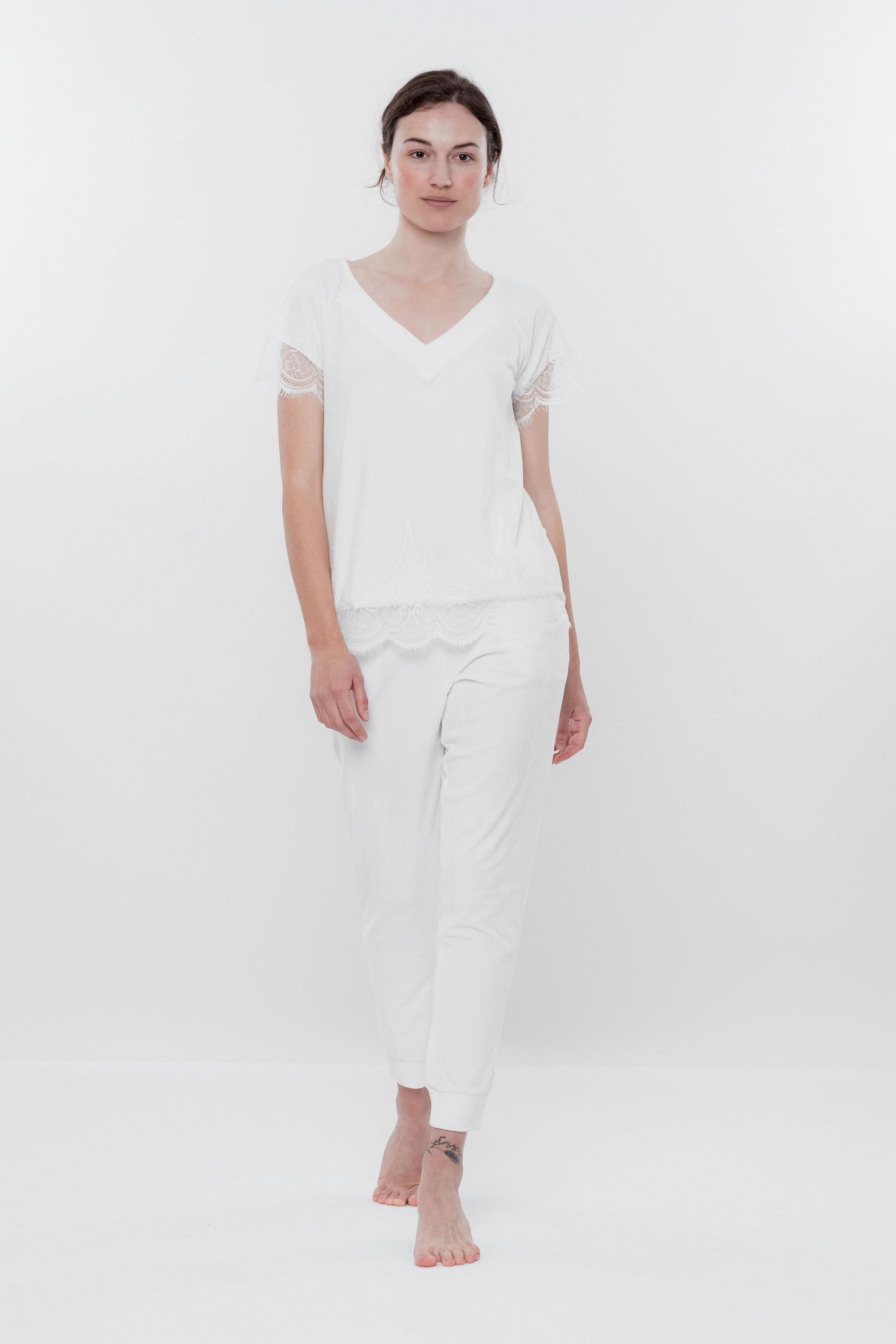 Пижама из сатина 10801C white