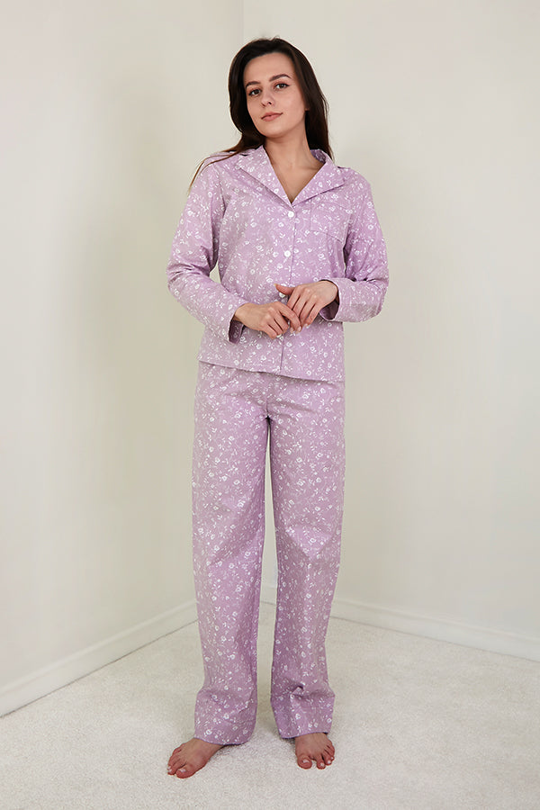 Хлопковая пижама с принтом Beatrice HL0057-11-69