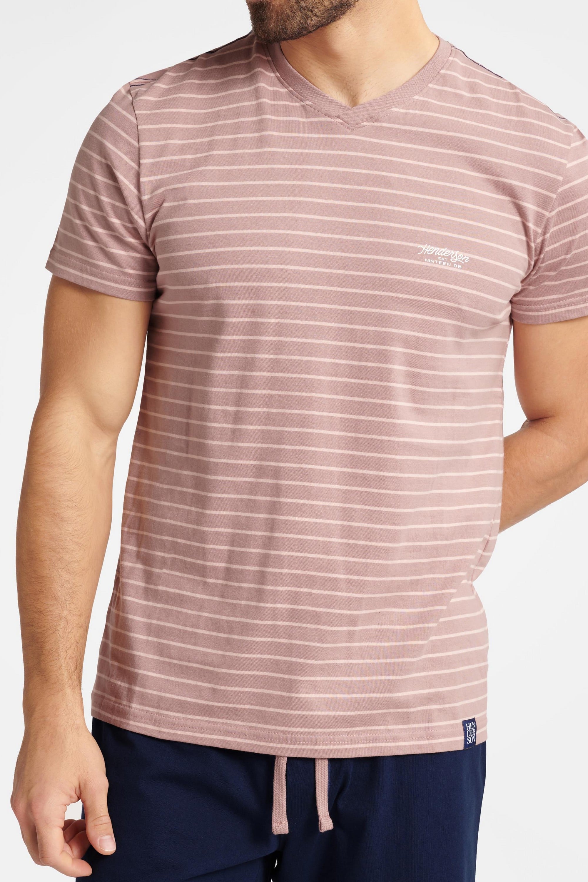 Хлопковая мужская пижама 40661 Whiz rose