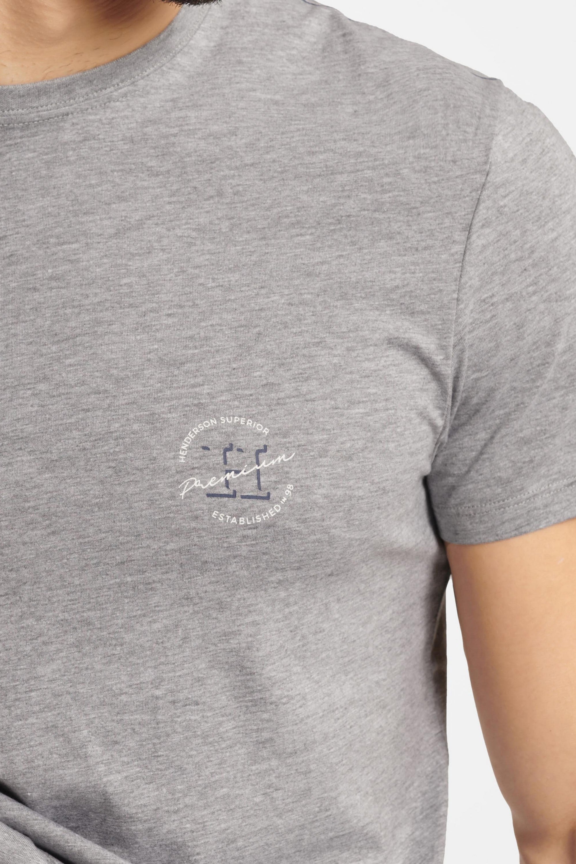 Хлопковая мужская пижама 40668 Worthy grey