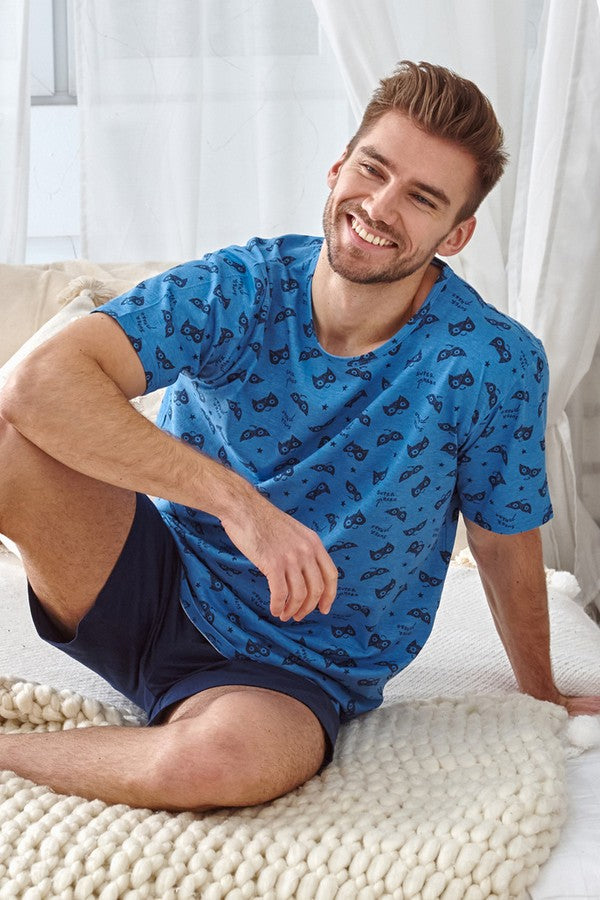 Мужская хлопковая пижама William 2936/01