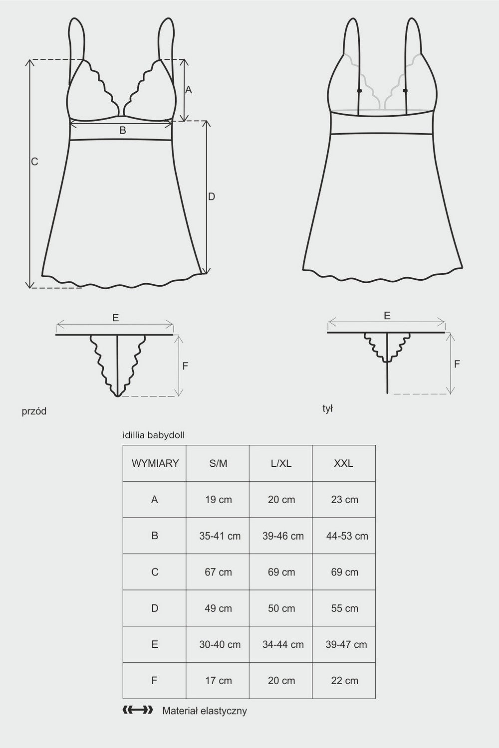 Бебидолл с кружевным лифом Idillia