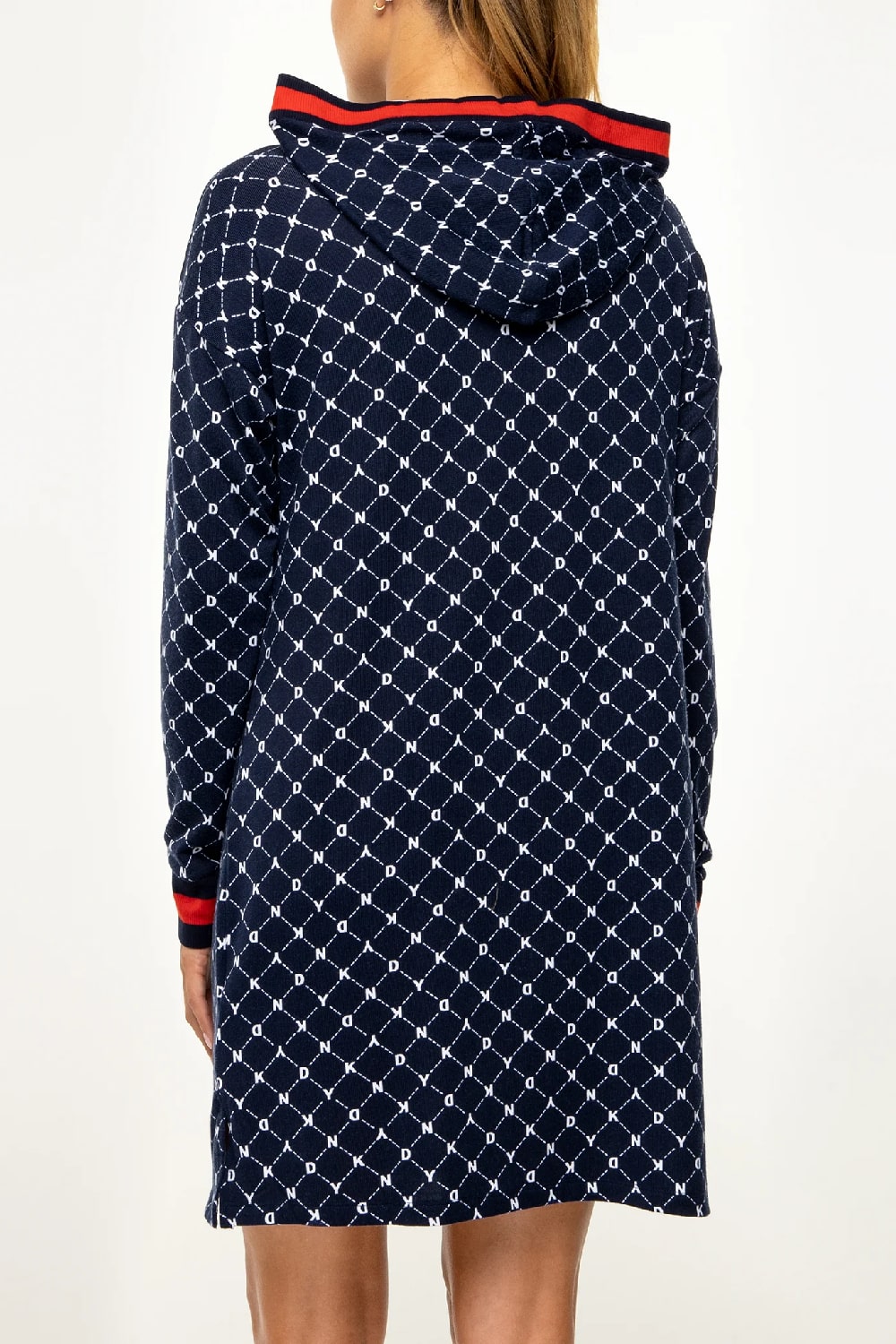 Платье с капюшоном YI2319417/401 navy