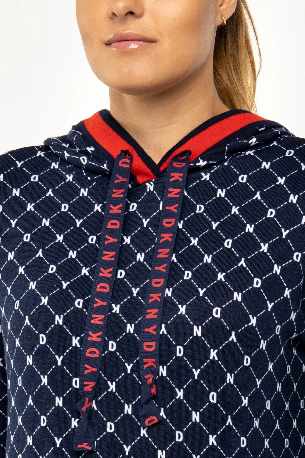 Платье с капюшоном YI2319417/401 navy