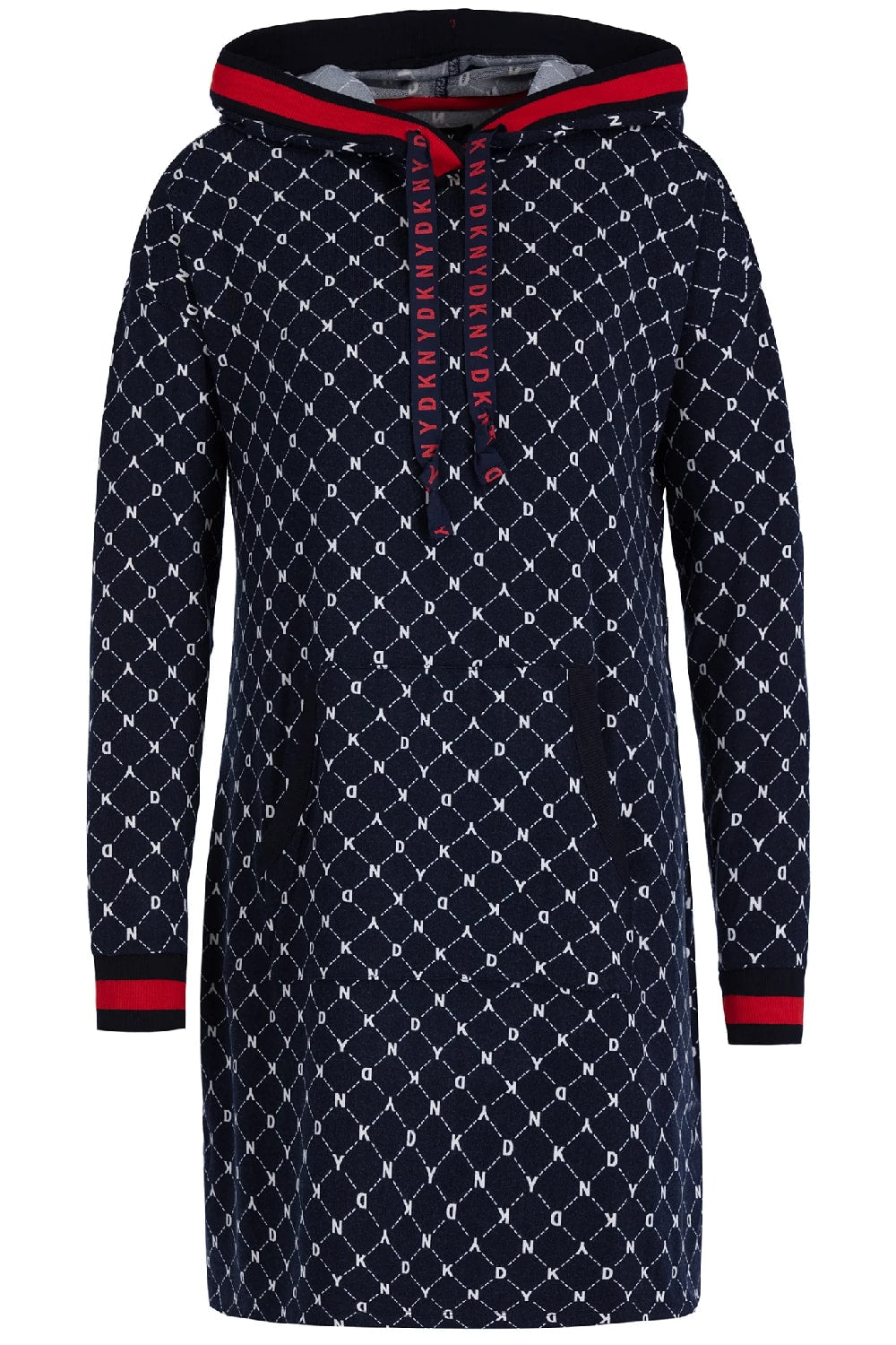 Платье с капюшоном YI2319417/401 navy